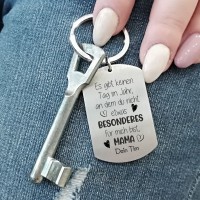 Schlüsselanhänger mit Gravur für Mama - Geschenk Muttertag
