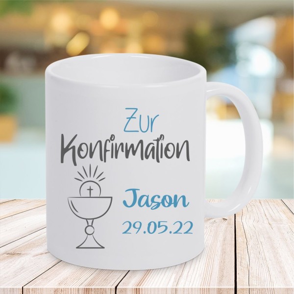 Namenstasse zur Konfirmation