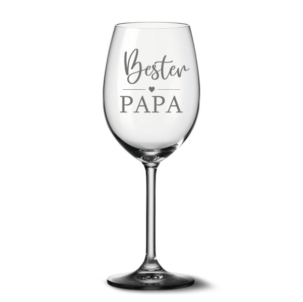 Leonardo Rotweinglas - Bester Papa
