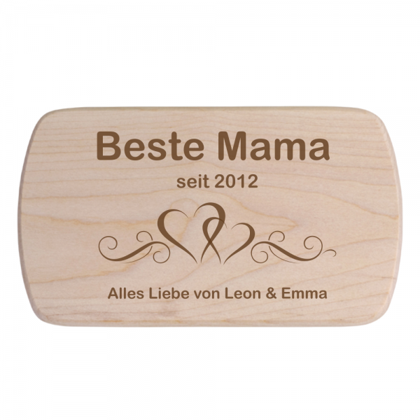 Frühstücksbrettchen für die beste Mama