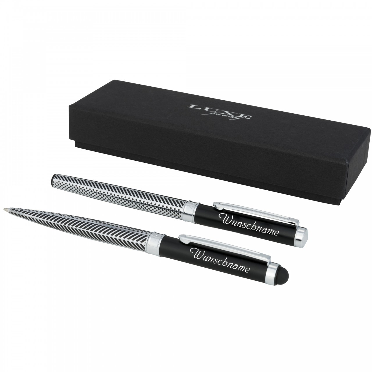 Trendgravur Hochwertiges Schreibset Empire Duo mit Touchpen und Gravur