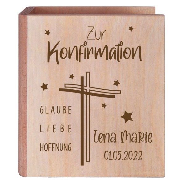 Sparbuch zur Konfirmation-Kreuz