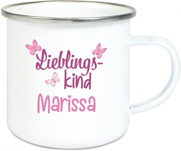 personalisierte Tasse für Mädchen- Lieblingskind