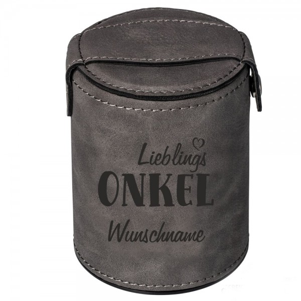 Würfelbecher mit Namen Lieblings-Onkel