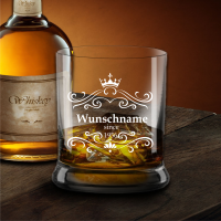 Whiskyglas mit Deinem Wunschnamen und Geburtsjahr