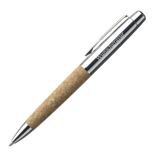 Kugelschreiber Cork Pen - mit Deiner Wunschgravur